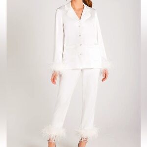 Nadine Merabi Darcie White Pajamas